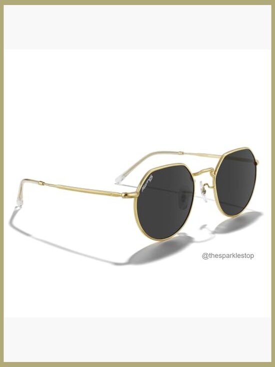 Round Polygon Metal Polarized Sunglasses Retro Classic Vintage main image 5